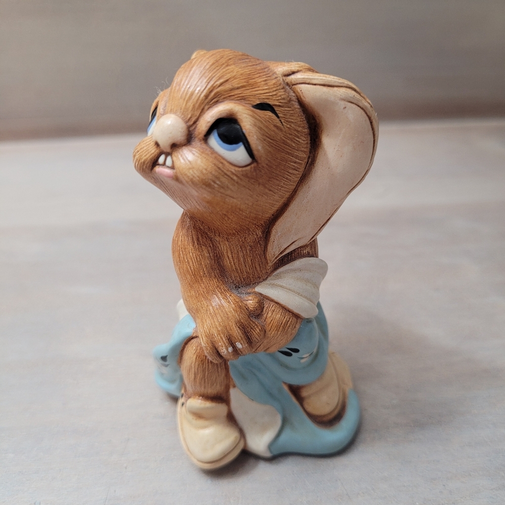 Pendelfin Rabbit Vintage "Totty" Hand Painted Stonecraft Bunny Collectible